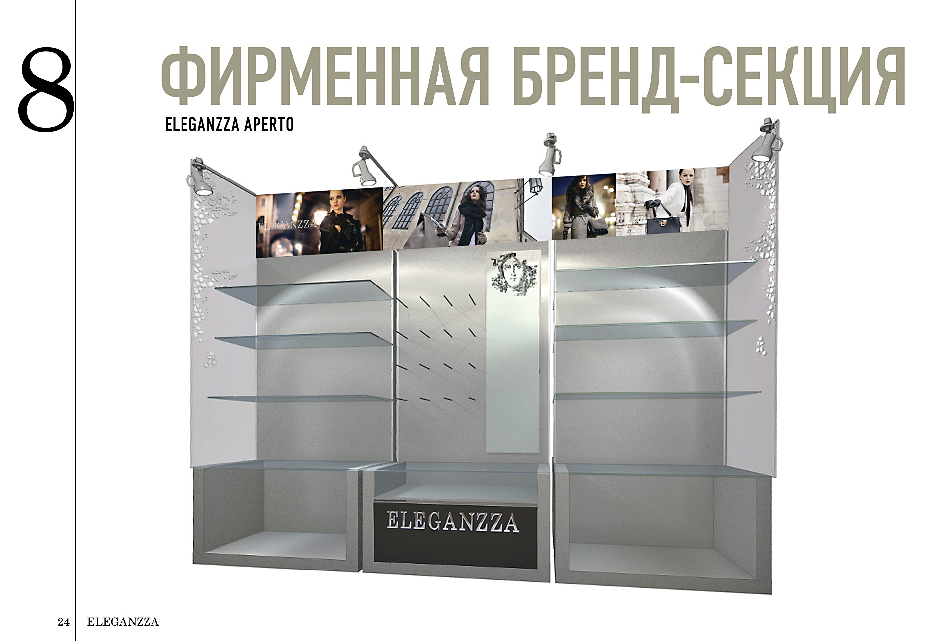 Оформление бренд секции